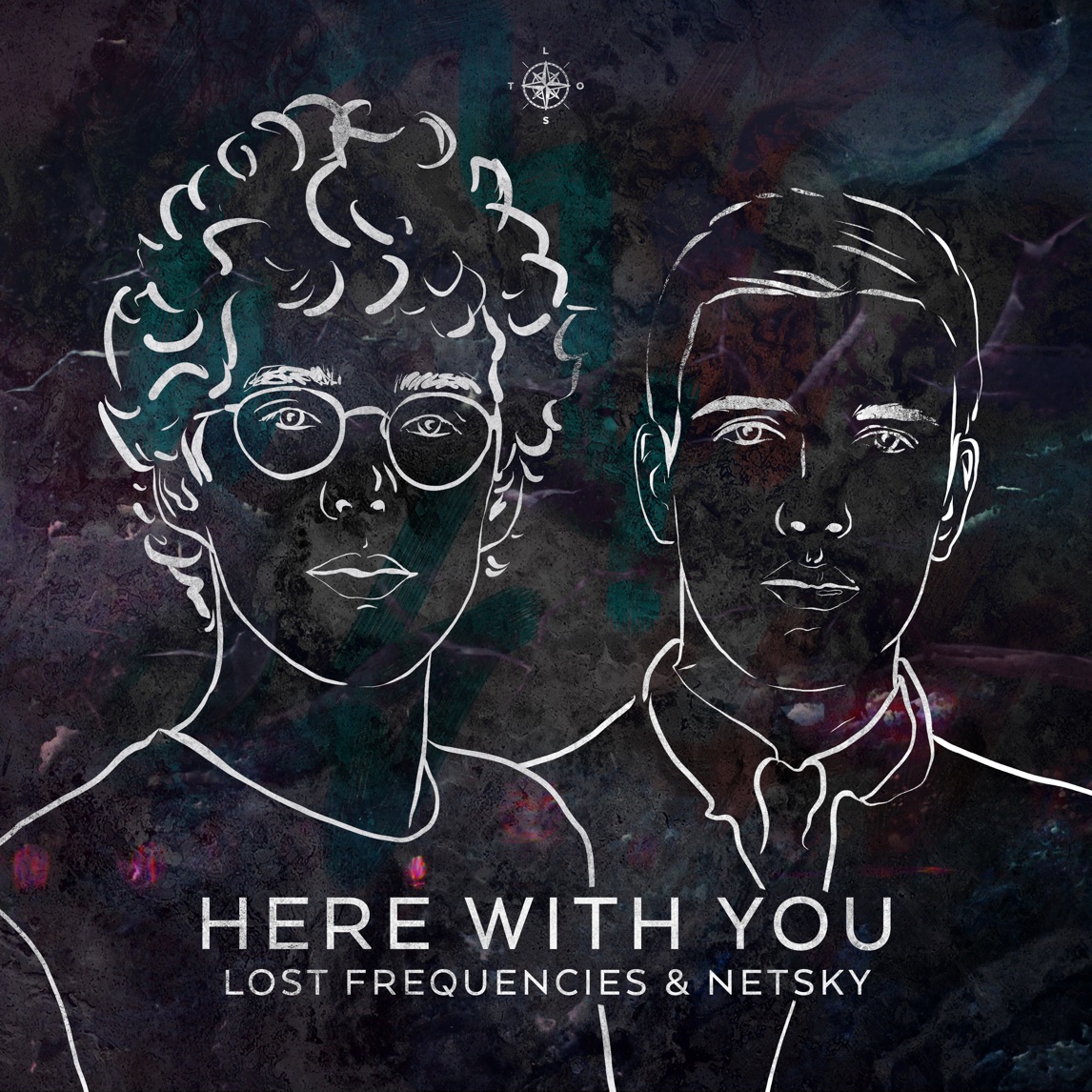 Lost Frequencies & Netsky — Here With You cover artwork
