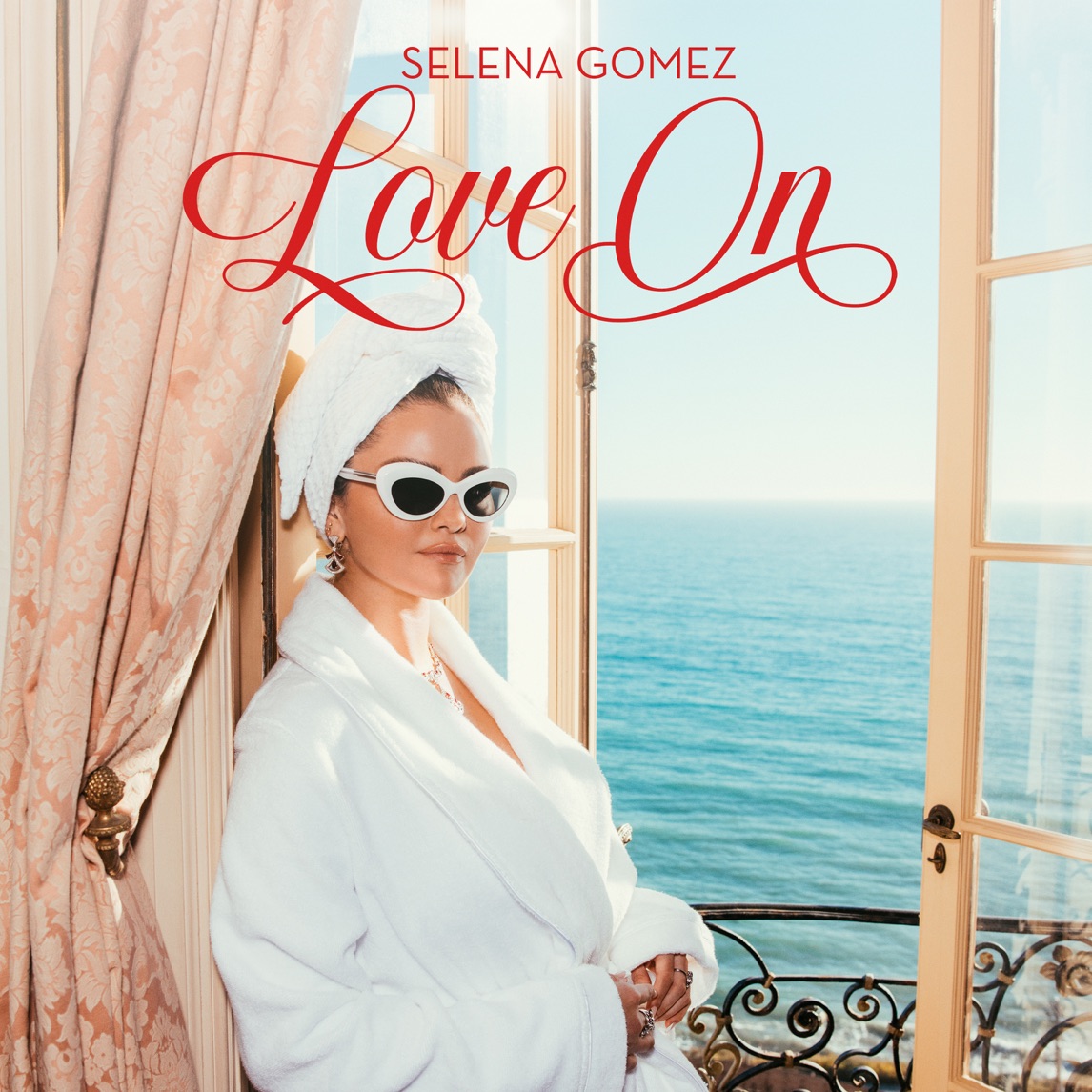 Selena Gomez — Love On cover artwork