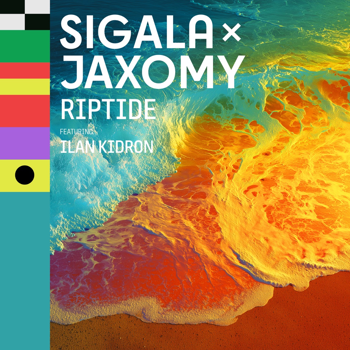 Sigala & Jaxomy featuring Ilan Kidron — Riptide cover artwork