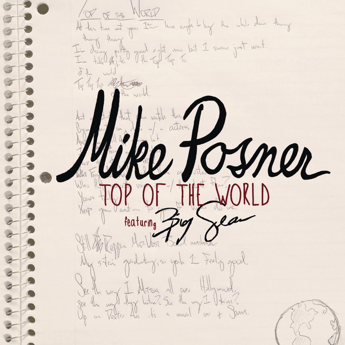 Mike Posner featuring Big Sean — Top of the World cover artwork