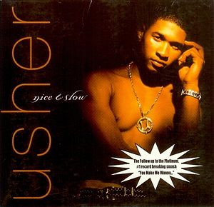 USHER — Nice &amp; Slow cover artwork