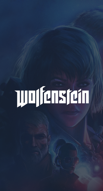 Bethesda Softworks, Gray Matter Studios, id Software, Raven Software, & Activision Wolfenstein cover artwork