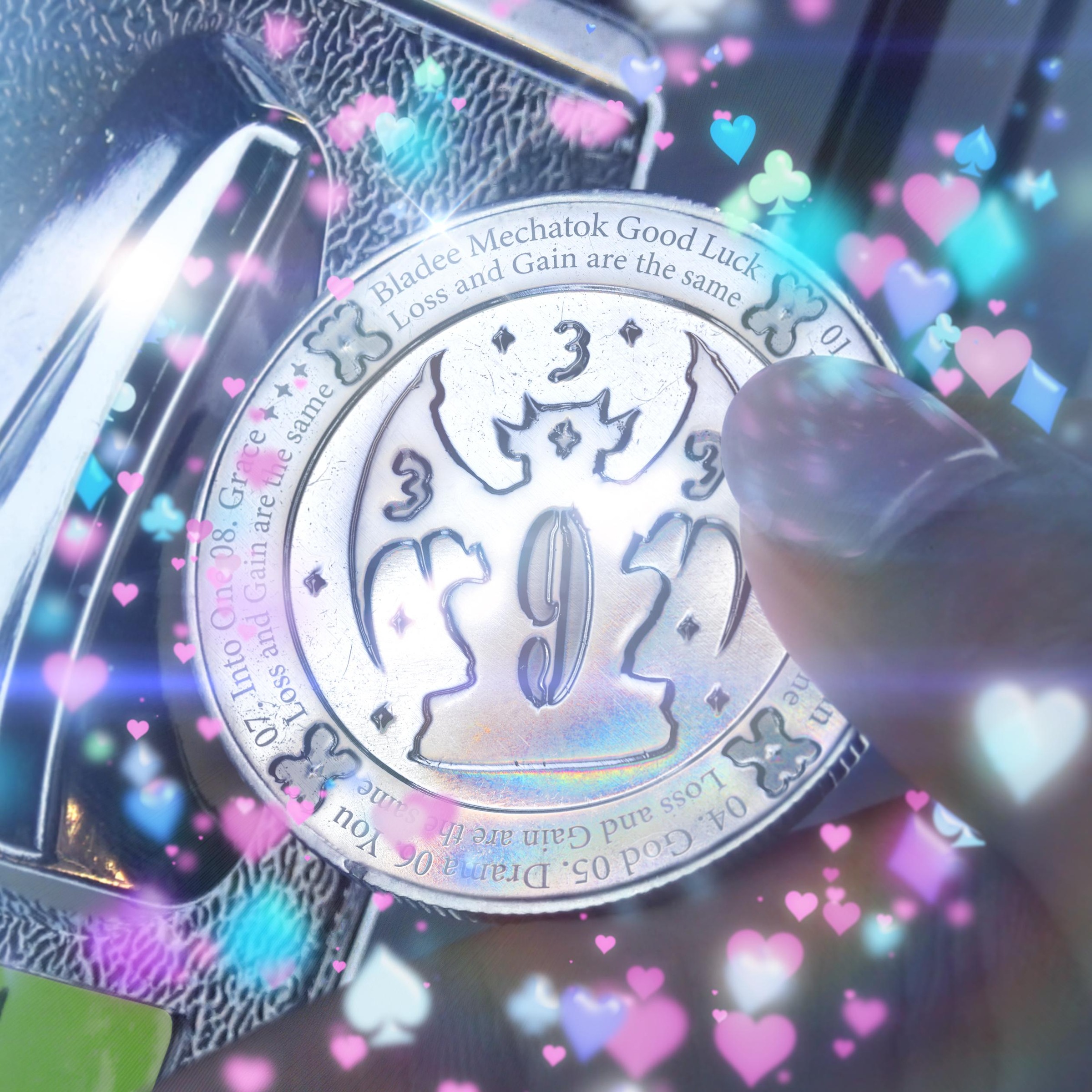 Bladee, Mechatok, & Oklou Rainbow (make it double Oklou Mix) cover artwork