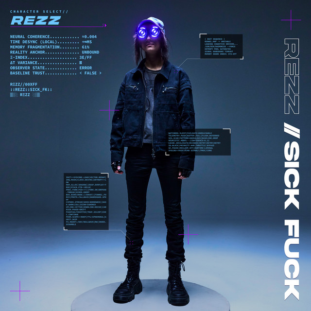 REZZ SICK FUCK cover artwork