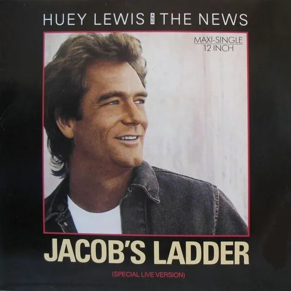 Huey Lewis and The News — Jacob's Ladder cover artwork