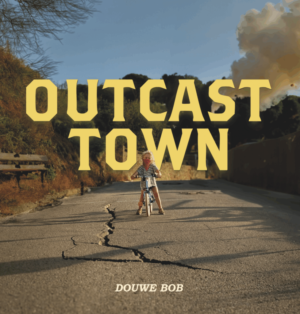 Douwe Bob OUTCAST TOWN cover artwork