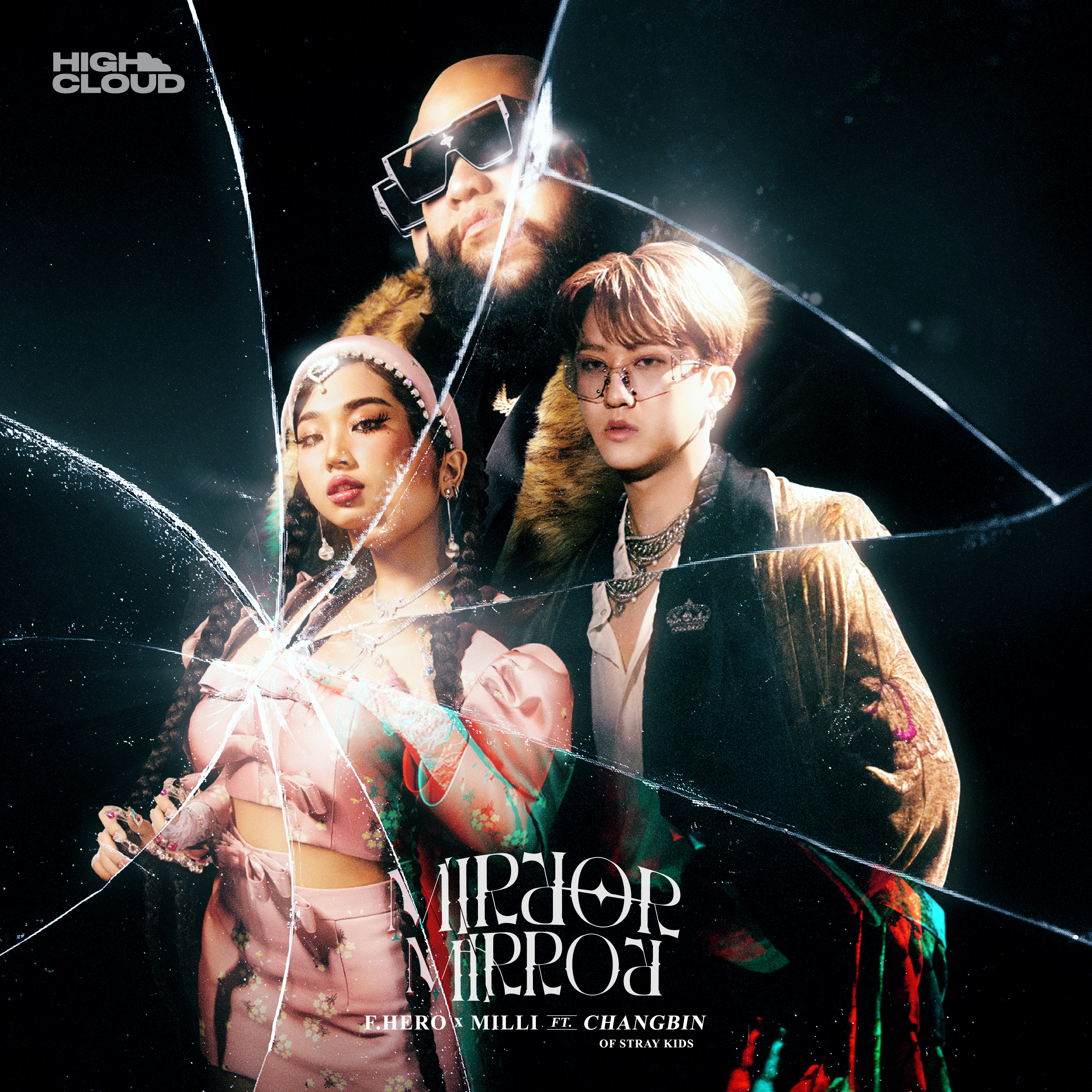 F.HERO & MILLI featuring Changbin — Mirror Mirror cover artwork