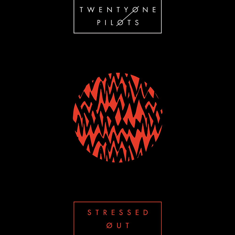 Twenty One Pilots — Stressed Out cover artwork