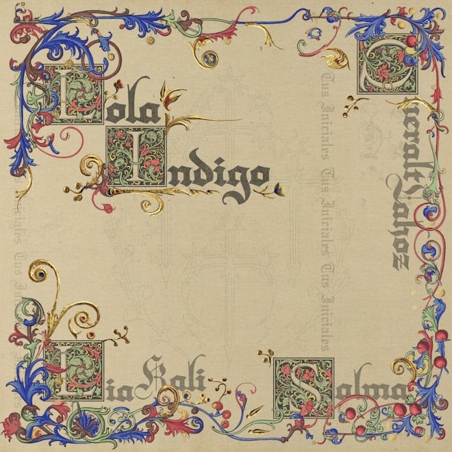 Lola Índigo, SALMA, Lia Kali, & Queralt Lahoz — TUS INICIALES cover artwork