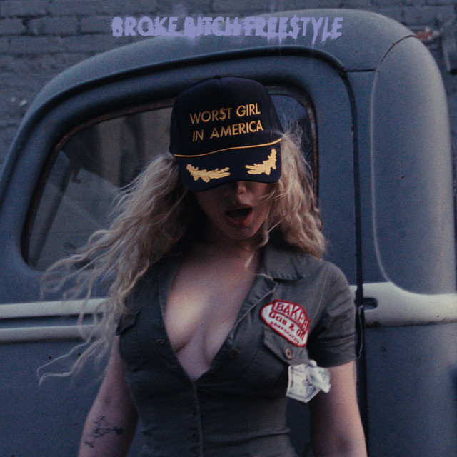 Slayyyter — BROKE BITCH FREE$TYLE cover artwork