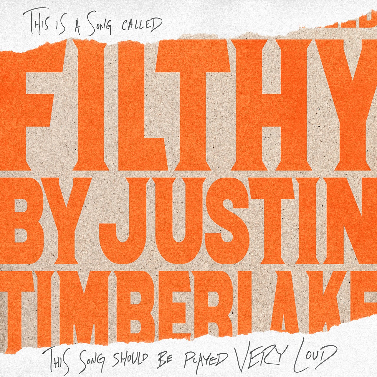 Justin Timberlake — Filthy cover artwork