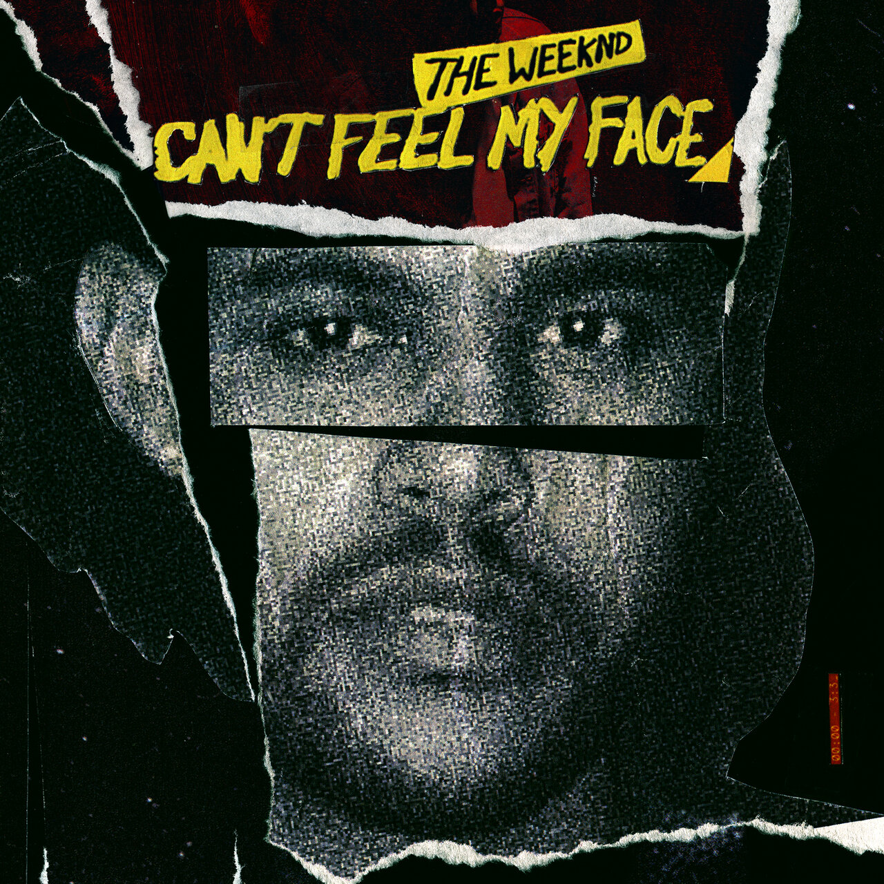 The Weeknd — Can't Feel My Face cover artwork