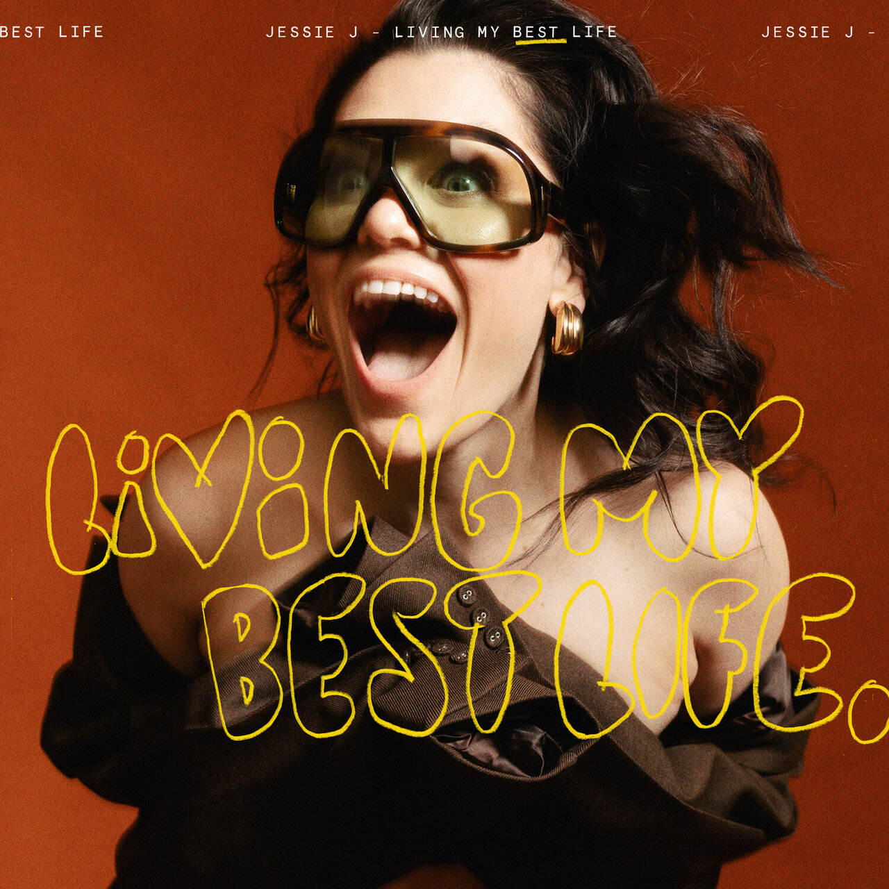 Jessie J — LIVING MY BEST LIFE cover artwork