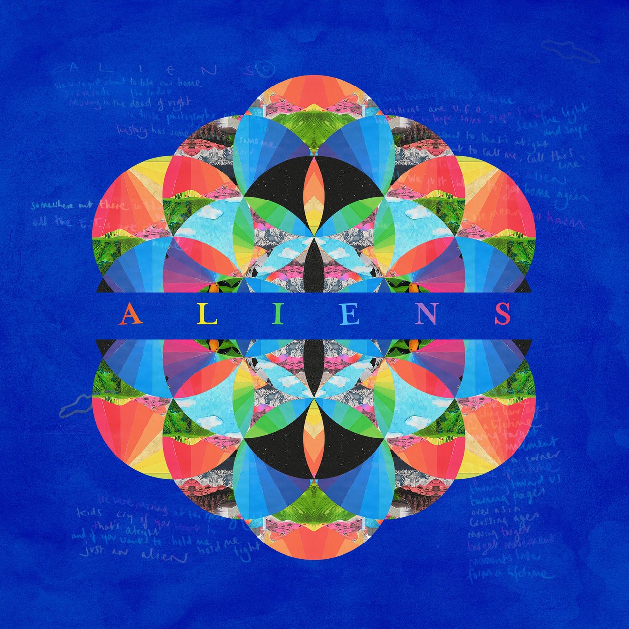 Coldplay — A L I E N S cover artwork