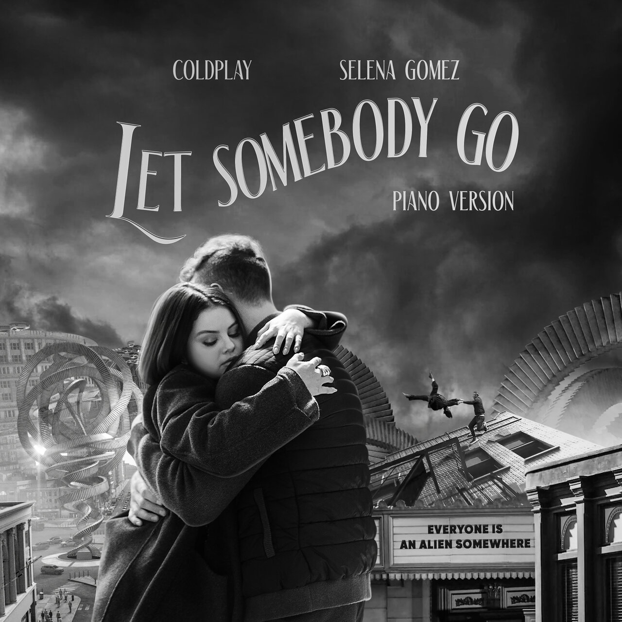 Coldplay & Selena Gomez — Let Somebody Go (Piano Version) cover artwork