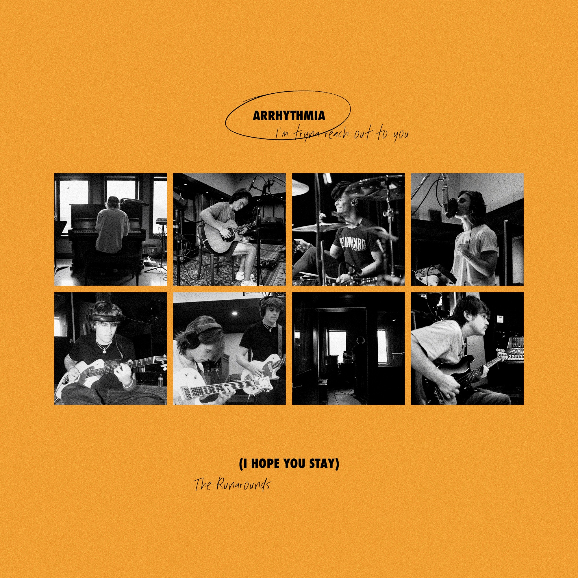The Runarounds Arrhythmia (I Hope You Stay) cover artwork