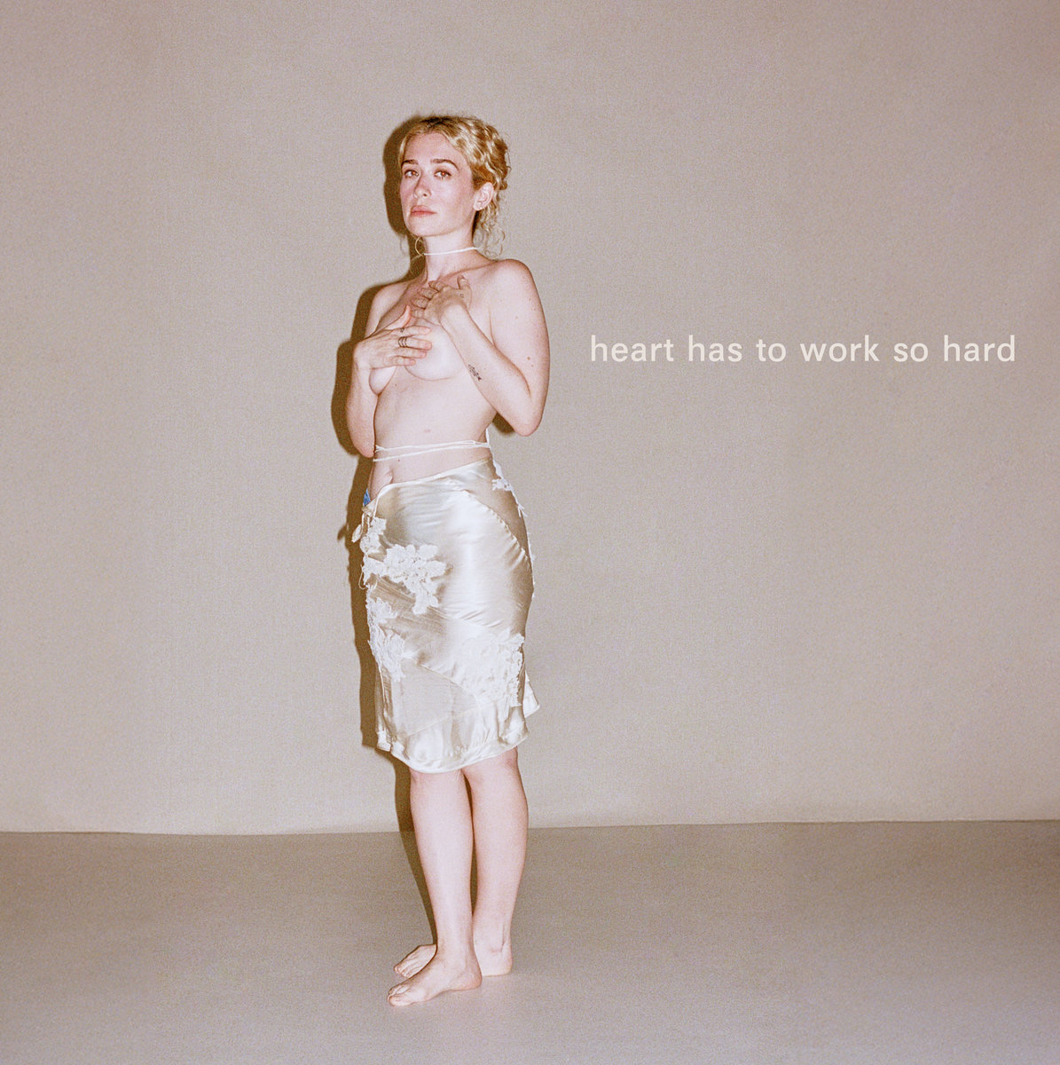 Blondshell Heart Has to Work So Hard cover artwork