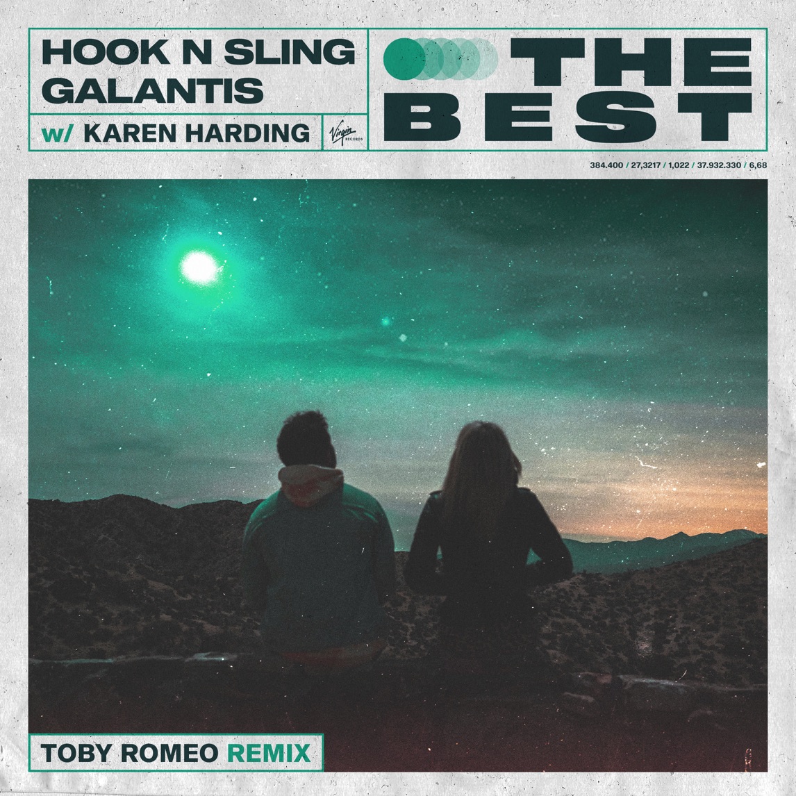 Hook N Sling, Galantis, & Karen Harding — The Best (Toby Romeo Remix) cover artwork