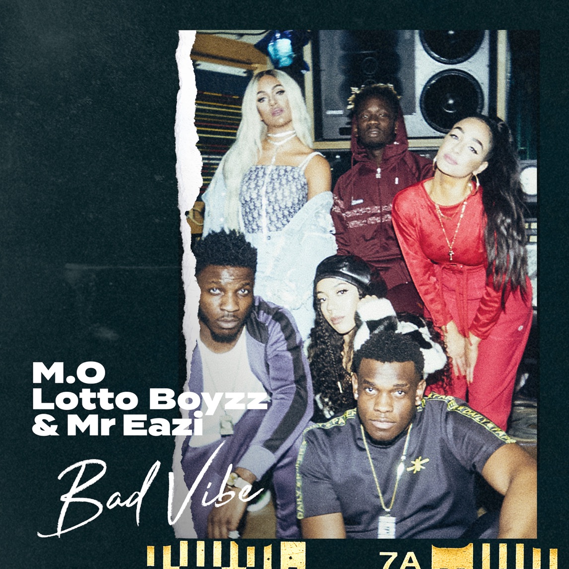 M.O, Lotto Boyzz, & Mr Eazi Bad Vibe cover artwork