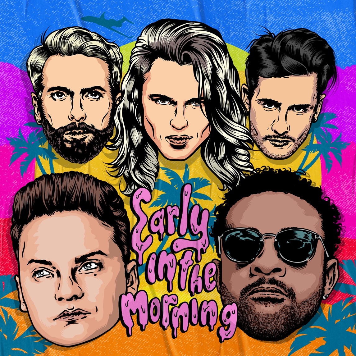 Kris Kross Amsterdam, Shaggy, & Conor Maynard — Early In The Morning cover artwork