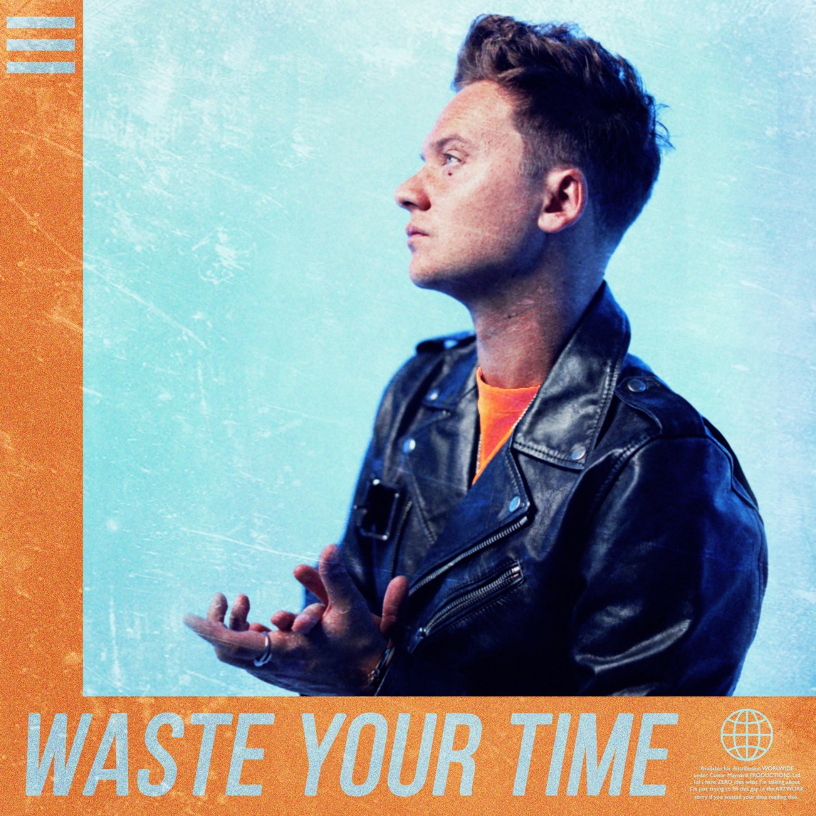 Conor Maynard — Waste Your Time cover artwork
