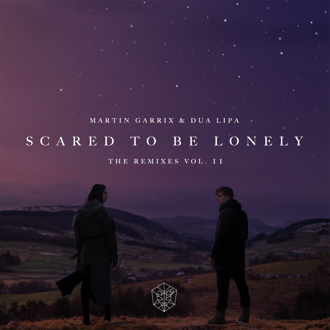 Martin Garrix & Dua Lipa — Scared to Be Lonely (LOOPERS Remix) cover artwork