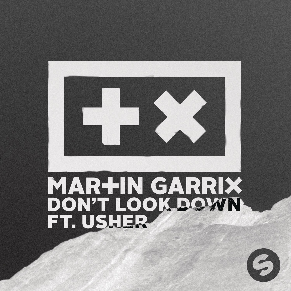 Martin Garrix featuring USHER — Don't Look Down cover artwork