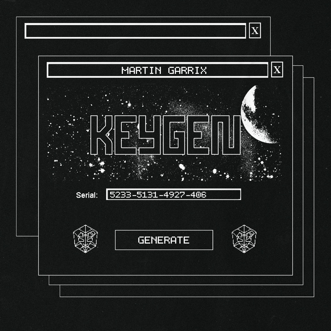 Martin Garrix — Keygen cover artwork