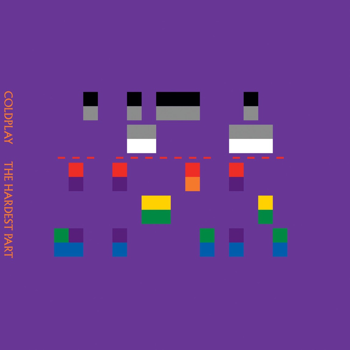 Coldplay — The Hardest Part cover artwork