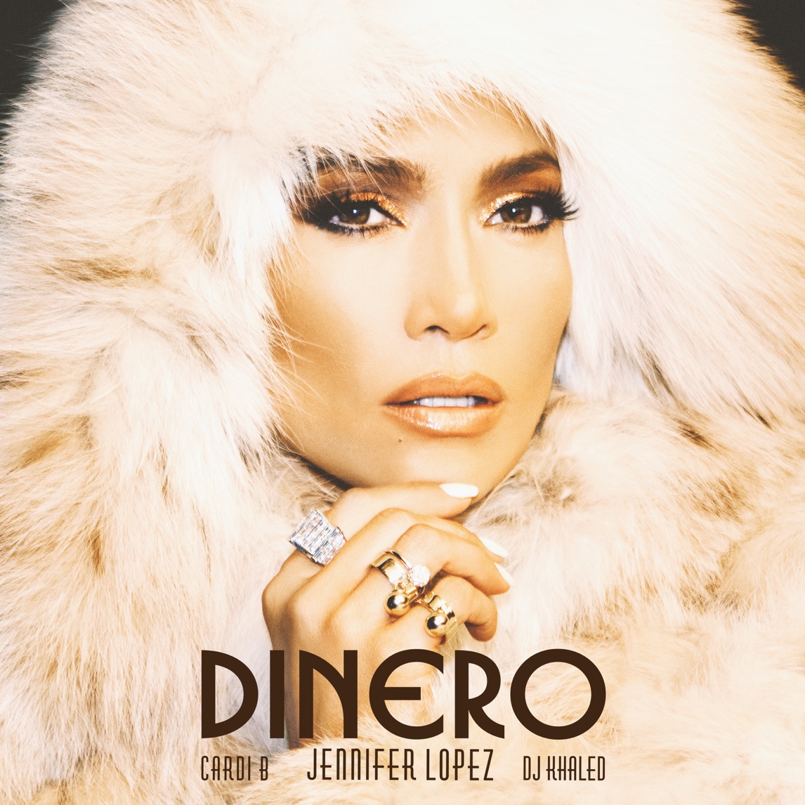 Jennifer Lopez featuring DJ Khaled & Cardi B — Dinero cover artwork