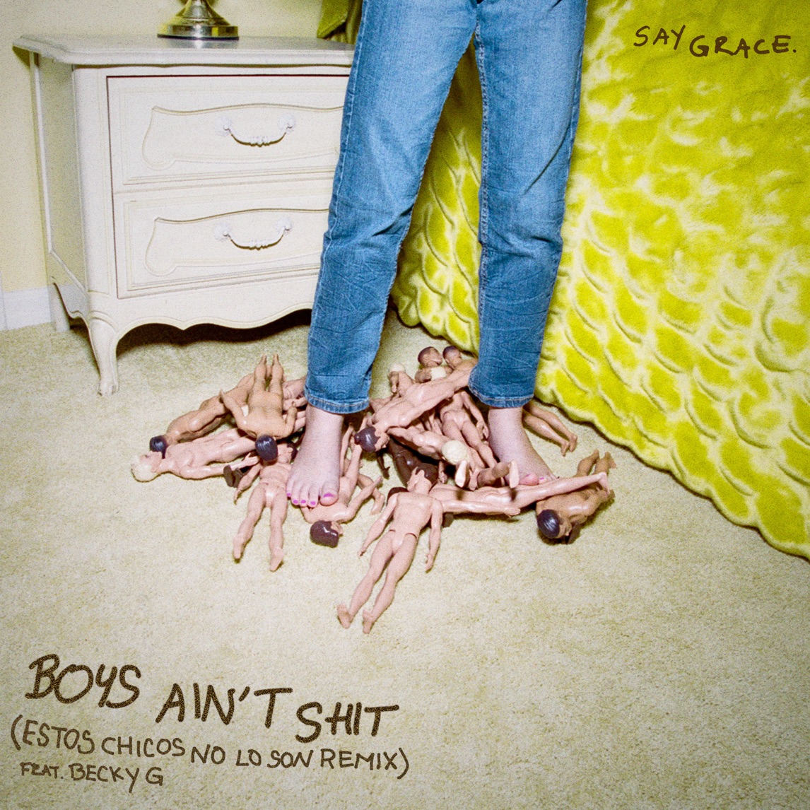 SAYGRACE featuring Becky G — Boys Ain't Shit (Estos Chicos No Lo Son Remix) cover artwork