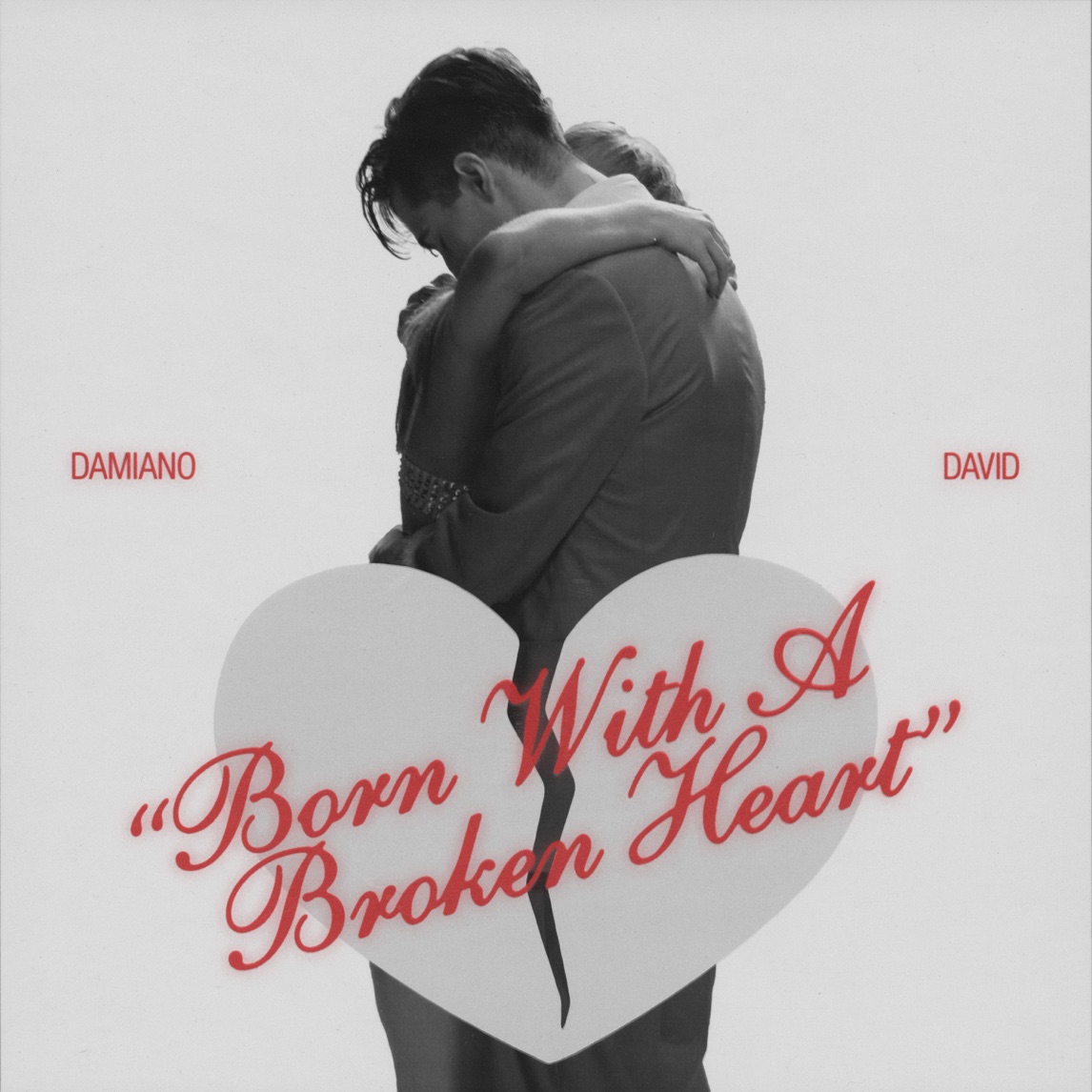 Damiano David — Born With a Broken Heart cover artwork