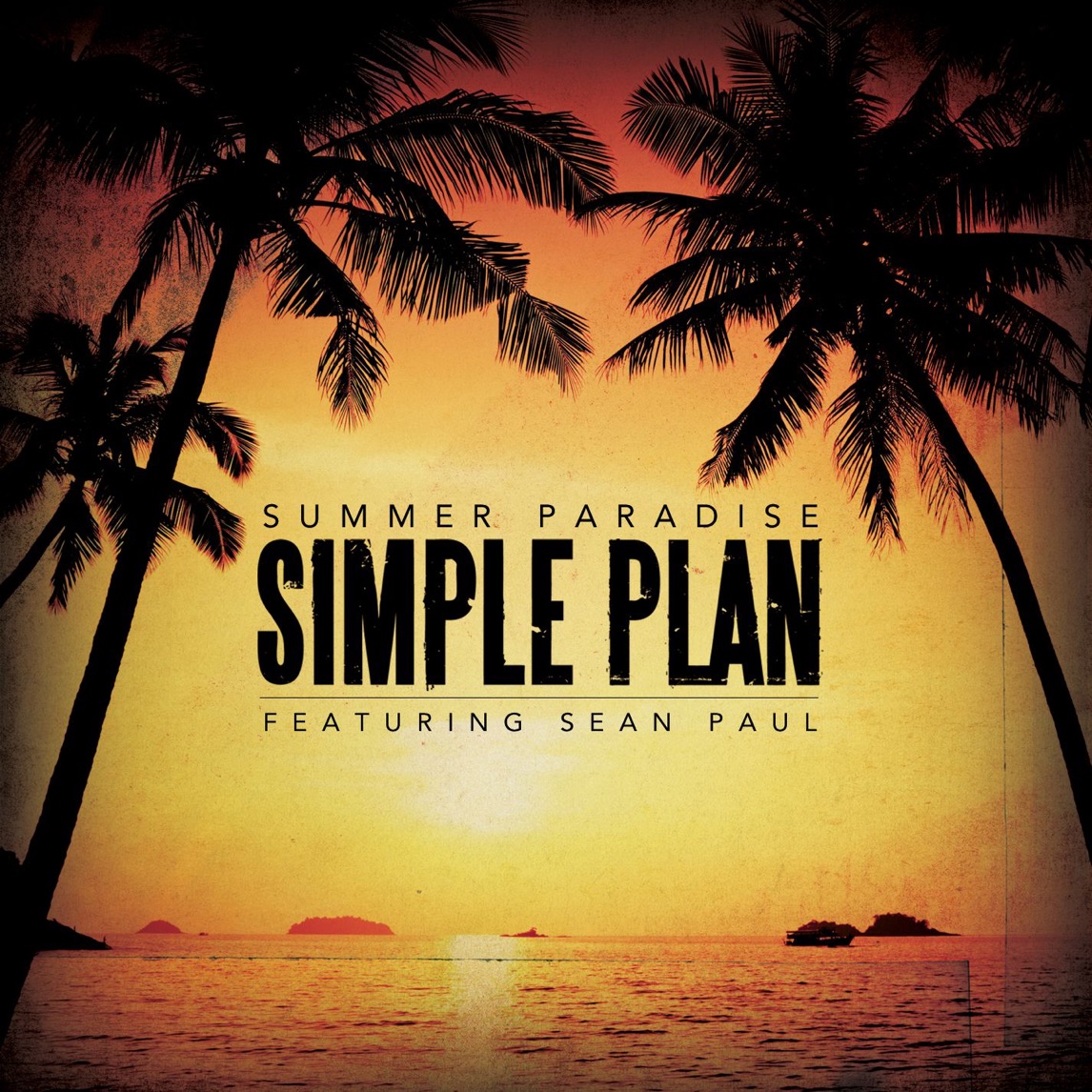 Simple Plan featuring Sean Paul — Summer Paradise cover artwork