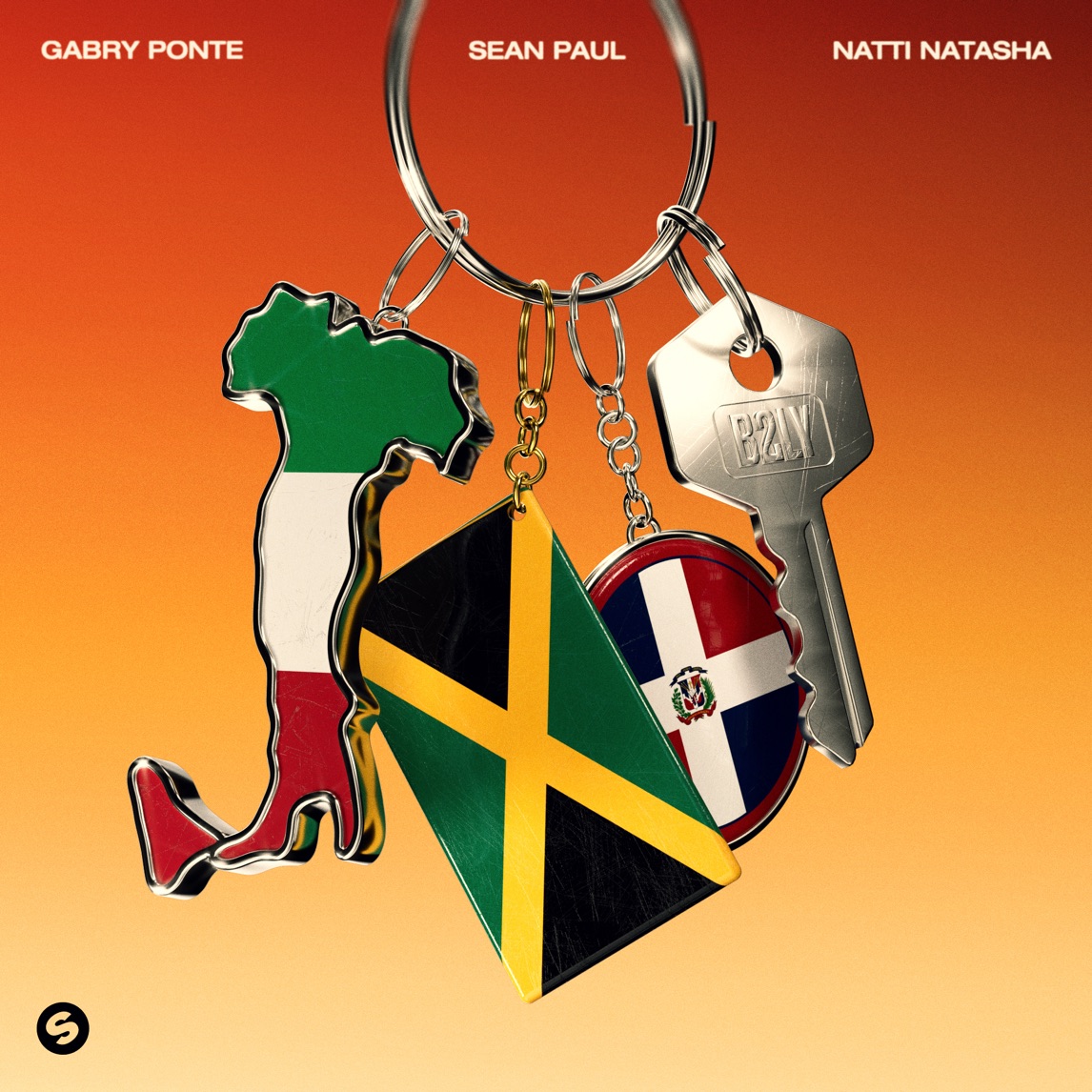 Gabry Ponte, Sean Paul, & Natti Natasha — Born To Love Ya cover artwork