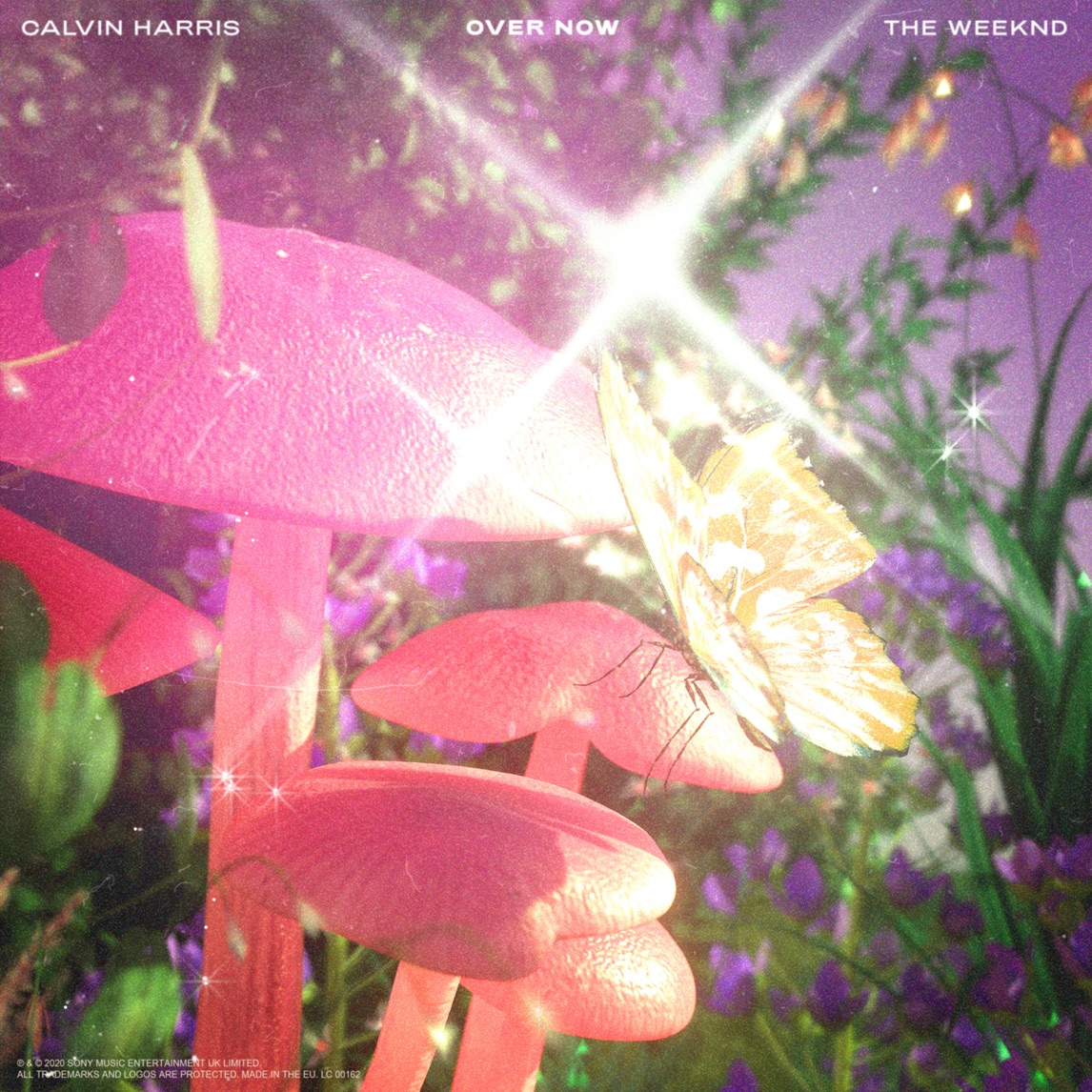 Calvin Harris & The Weeknd — Over Now cover artwork