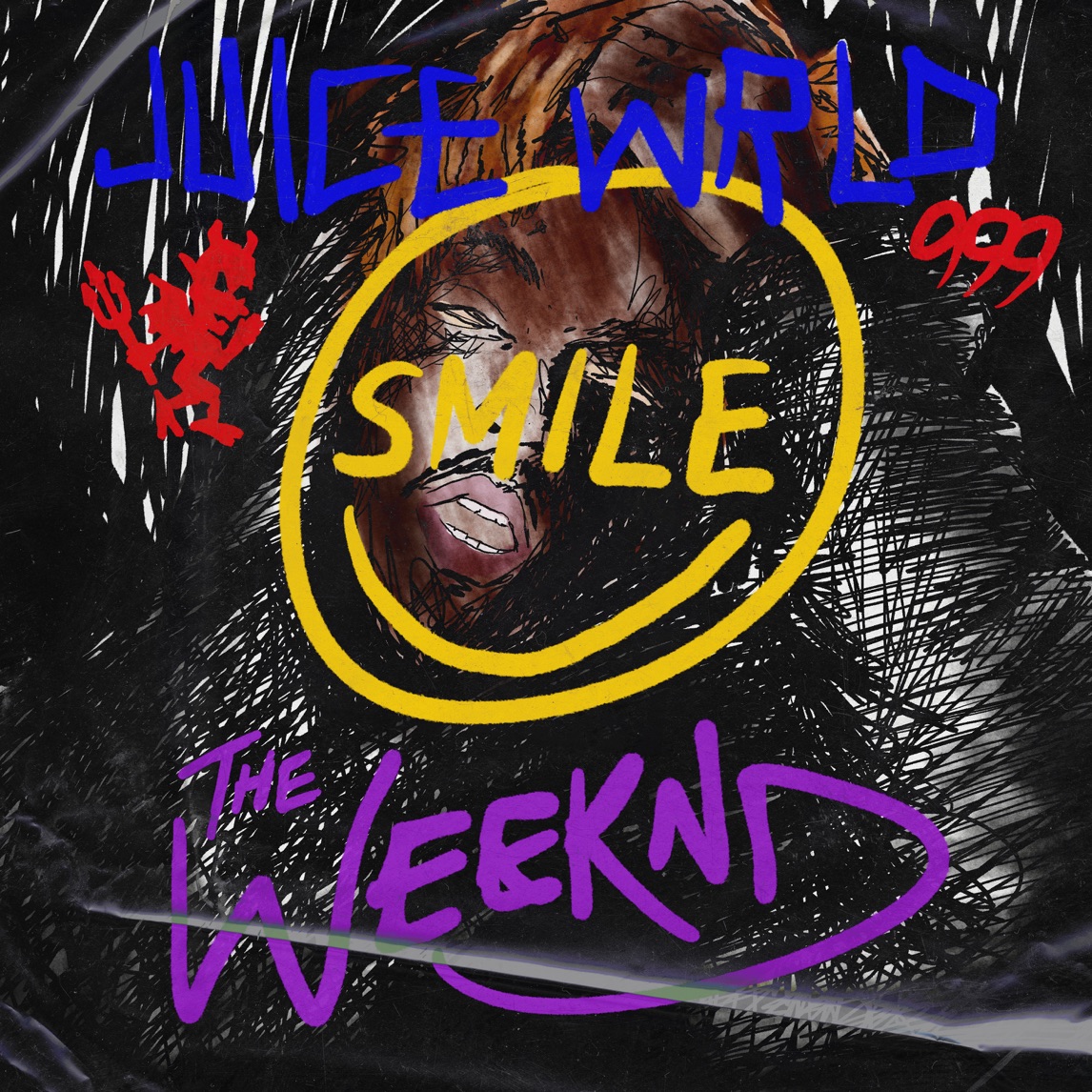 Juice WRLD & The Weeknd — Smile cover artwork