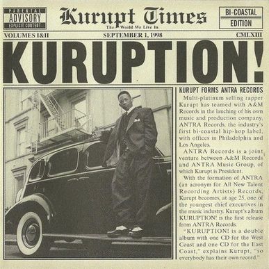Kurupt Kuruption! cover artwork