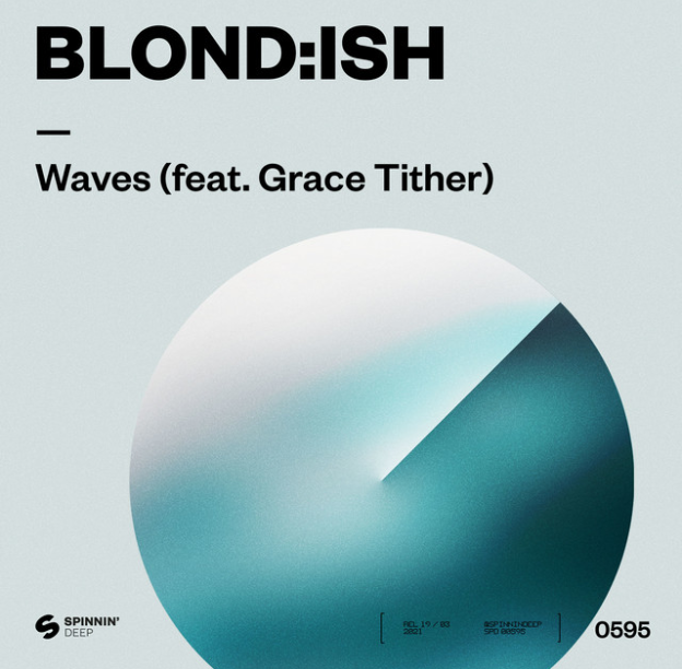 BLOND:ISH featuring Grace Tither — Waves cover artwork