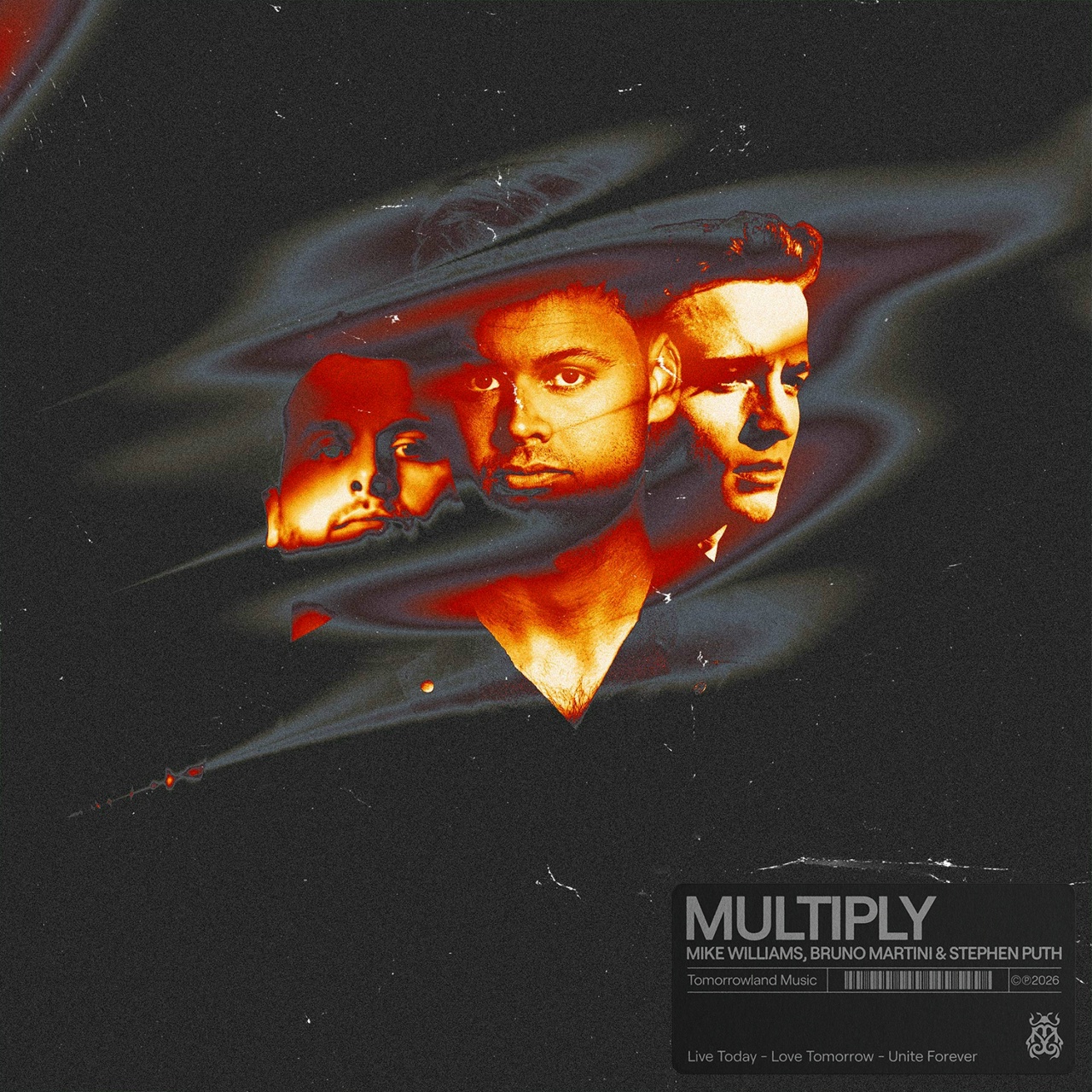 Mike Williams & Bruno Martini featuring Stephen Puth — Multiply cover artwork