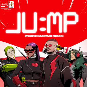 J Balvin & Amber Mark featuring Steve Vai, Travis Barker, & PEDRO SAMPAIO — Jump - PEDRO SAMPAIO Remix cover artwork