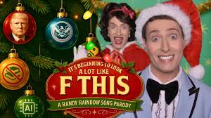 Randy Rainbow It's Beginning To Look A Lot Like F This cover artwork