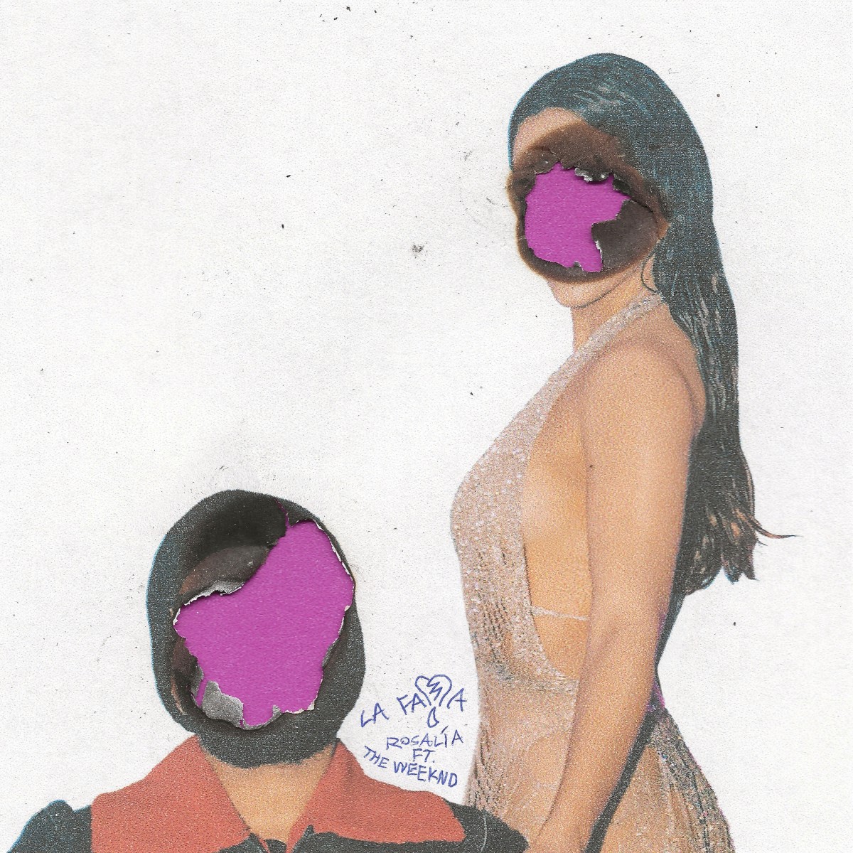 ROSALÍA & The Weeknd — LA FAMA cover artwork