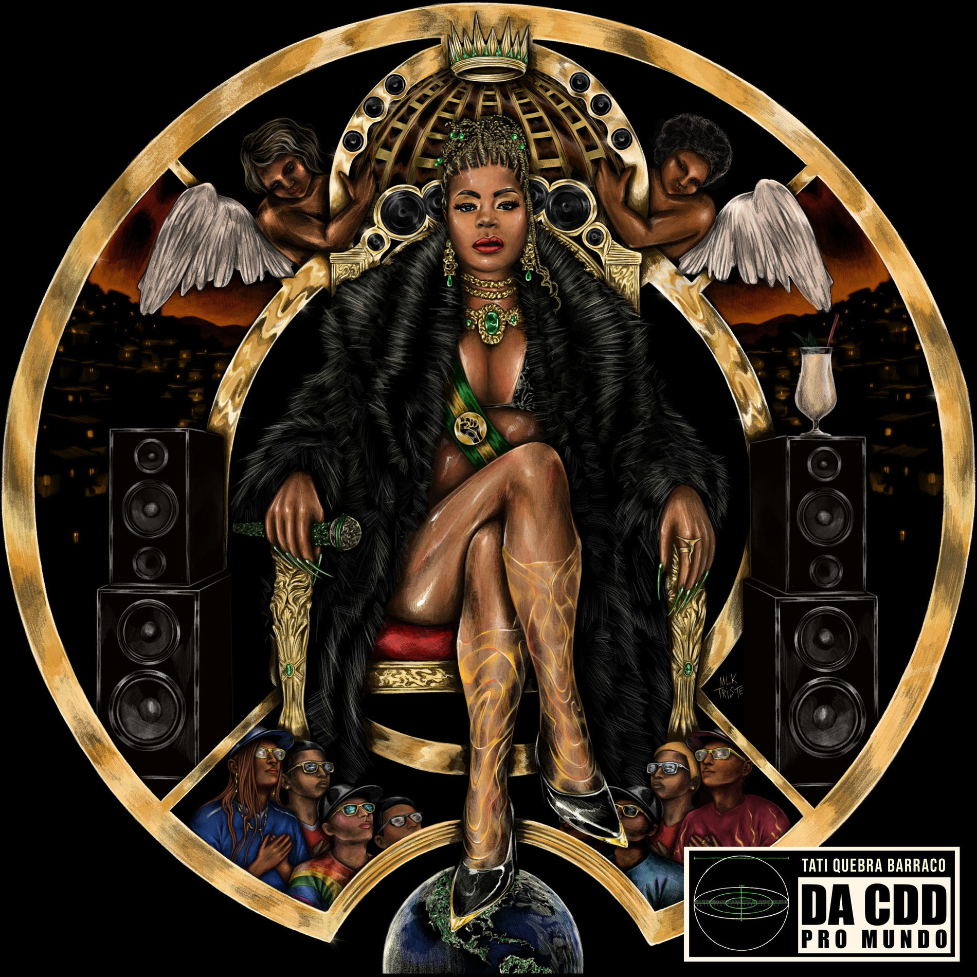 Tati Quebra Barraco Da Cdd pro Mundo cover artwork