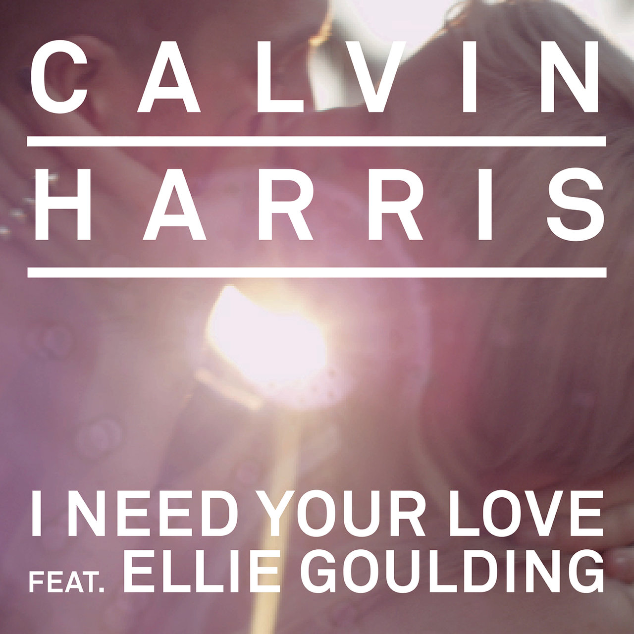 Calvin Harris featuring Ellie Goulding — I Need Your Love cover artwork