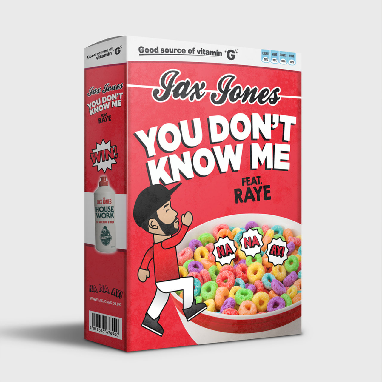 Jax Jones featuring RAYE — You Don't Know Me cover artwork