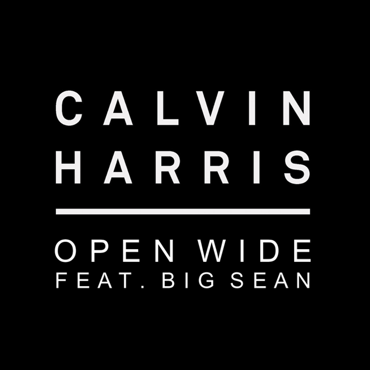Calvin Harris featuring Big Sean — Open Wide cover artwork