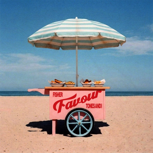 FISHER & Tones and I — Favour cover artwork