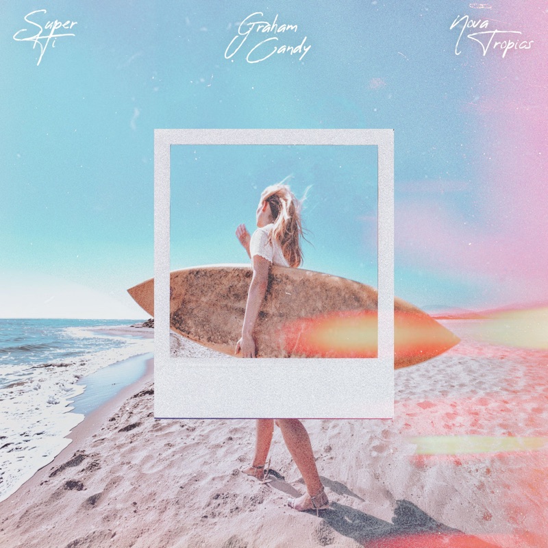 SUPER-Hi, Nova Tropics, & Graham Candy — Anywhere With You cover artwork