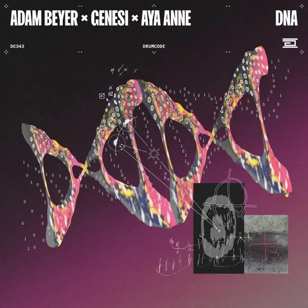 Adam Beyer, GENESI, & Aya Anne — DNA cover artwork