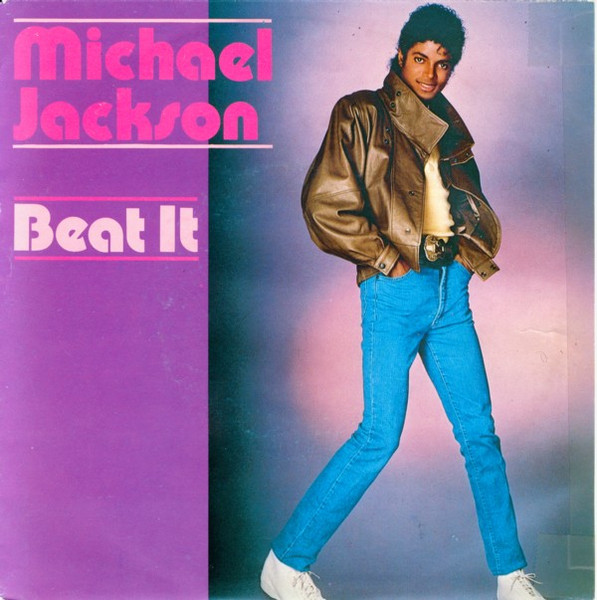 Michael Jackson Beat It cover artwork